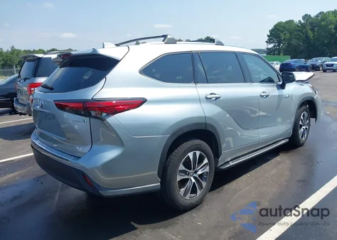 2020 Toyota Highlander Hybrid Xle from USA, damaged, VIN 5TDGARAH2LS502109